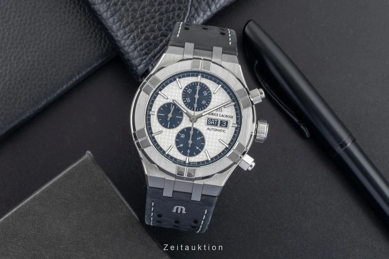 Maurice Lacroix Aikon chronograph steel automatic men's watch AI6038-SS001-130 [2507024]