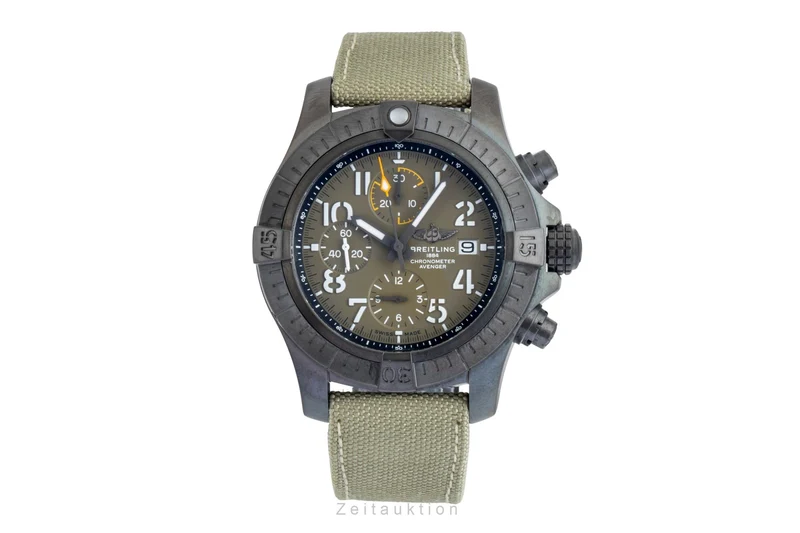 Breitling Avenger chronograph titanium automatic men's watch V13317101L1X1 LP: 6550EUR [2506856]