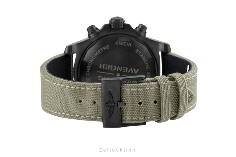 Breitling Avenger chronograph titanium automatic men's watch V13317101L1X1 LP: 6550EUR [2506856]