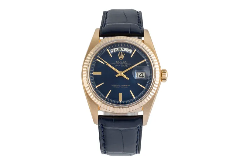 Rolex Day-Date 18 ct gold automatic men's watch 1803 Vintage [2506030]