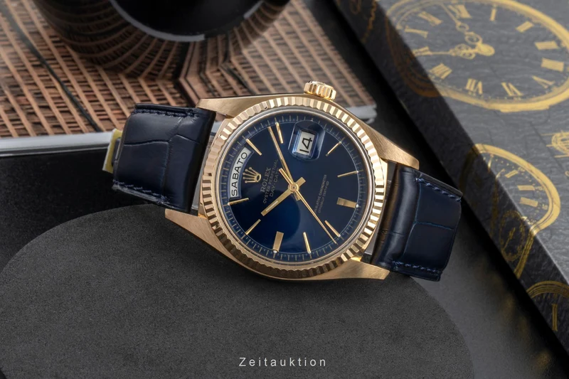 Rolex Day-Date 18 ct gold automatic men's watch 1803 Vintage [2506030]