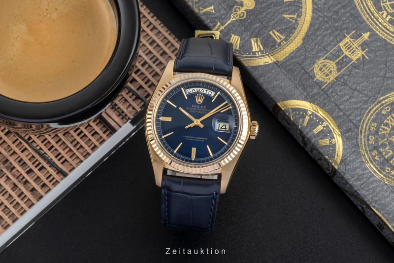 Rolex Day-Date 18 ct gold automatic men's watch 1803 Vintage [2506030]
