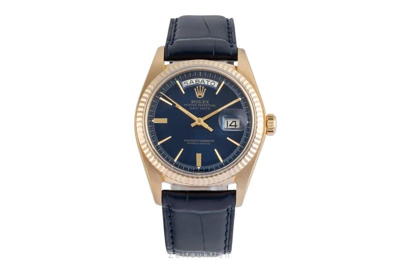 Rolex Day-Date 18 ct gold automatic men's watch 1803 Vintage [2506030]
