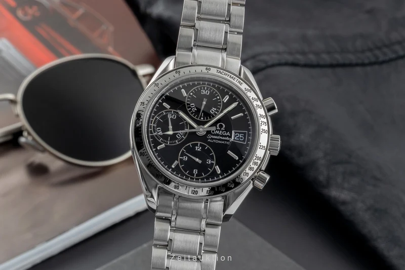 Omega Speedmaster Date chronograph steel automatic men's watch 3513.50.00 [2506955]