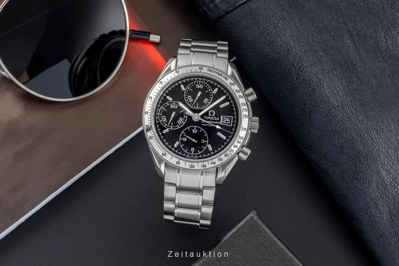 Omega Speedmaster Date chronograph steel automatic men's watch 3513.50.00 [2506955]