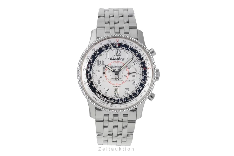 Breitling Montbrillant chronograph steel automatic men's watch A35330 [2507241]