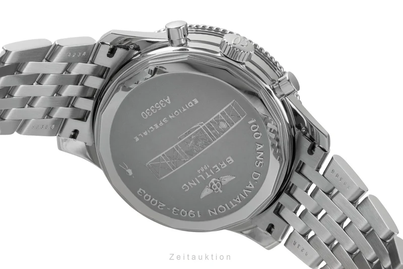 Breitling Montbrillant chronograph steel automatic men's watch A35330 [2507241]