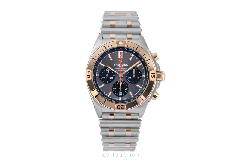Breitling Chronomat chronograph steel / gold automatic men's watch UB0134101B1U1 LP: 13400EUR [2507423]