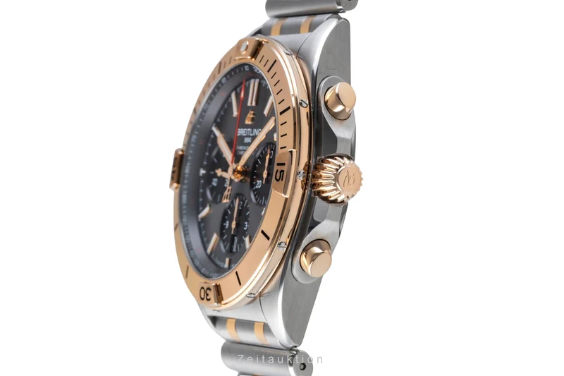 Breitling Chronomat chronograph steel / gold automatic men's watch UB0134101B1U1 LP: 13400EUR [2507423]