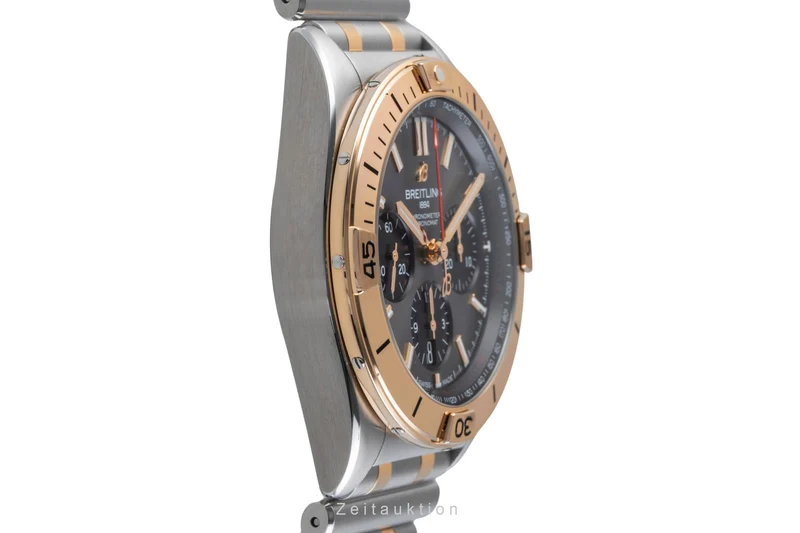 Breitling Chronomat chronograph steel / gold automatic men's watch UB0134101B1U1 LP: 13400EUR [2507423]