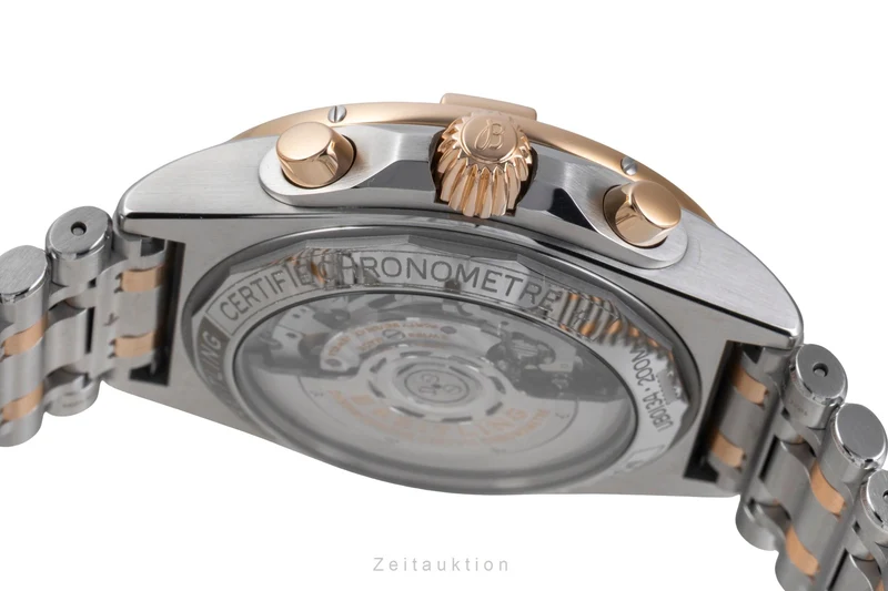 Breitling Chronomat chronograph steel / gold automatic men's watch UB0134101B1U1 LP: 13400EUR [2507423]