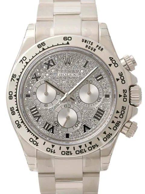 Rolex Cosmograph Daytona 116509 Weißgold ZER