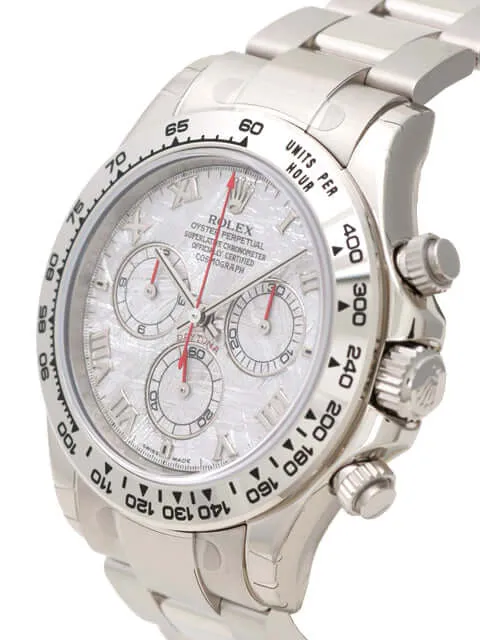 Rolex Cosmograph Daytona 116509 Weißgold Meteorit