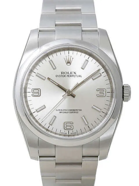 Rolex Oyster Perpetual 36 116000 Silber