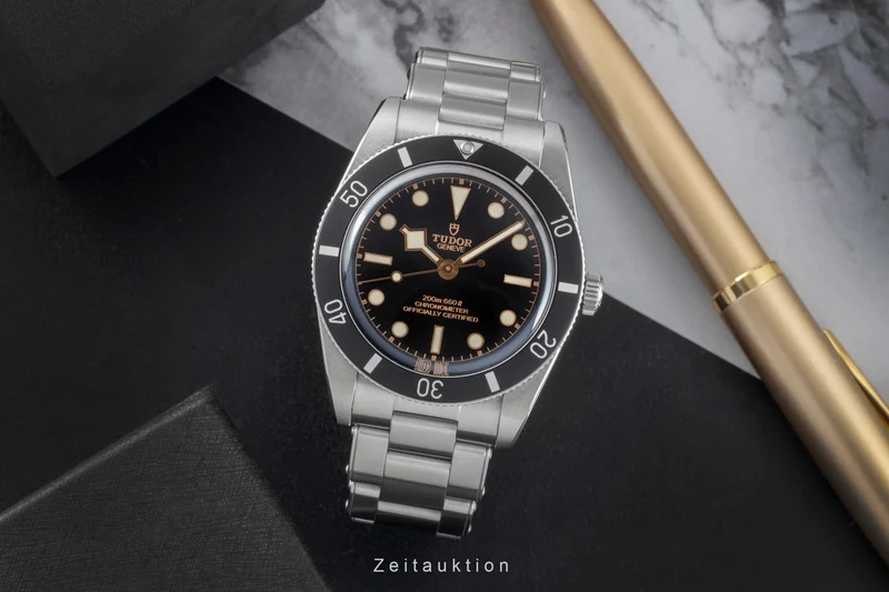 Tudor Black Bay steel automatic men's watch 79000N-0001 [2507240]