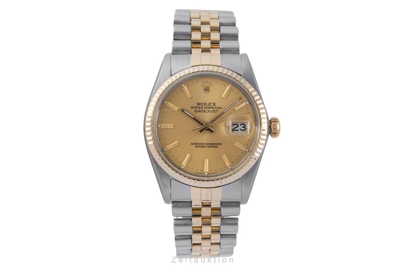 Rolex Datejust steel / gold automatic men's watch 16013 [2507224]