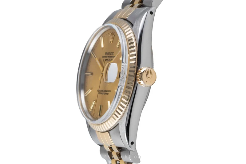 Rolex Datejust steel / gold automatic men's watch 16013 [2507224]