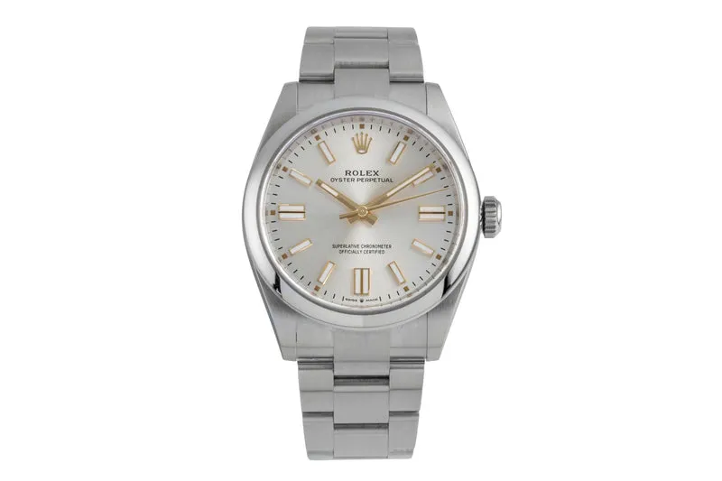 Rolex Oyster Perpetual steel automatic men's watch 134300 [2507539]