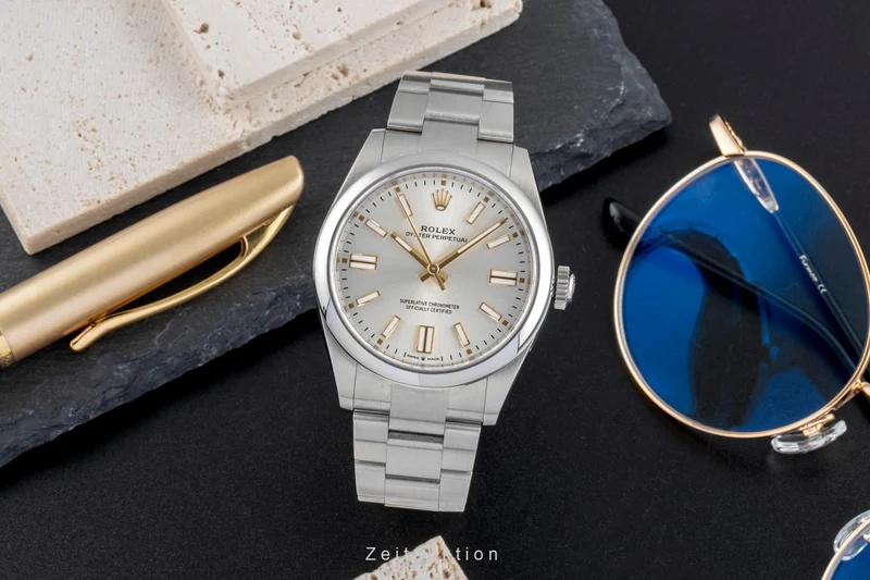 Rolex Oyster Perpetual steel automatic men's watch 134300 [2507539]
