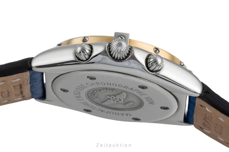 Breitling Windrider chronograph steel / gold quartz unisex D55046 [2507318]