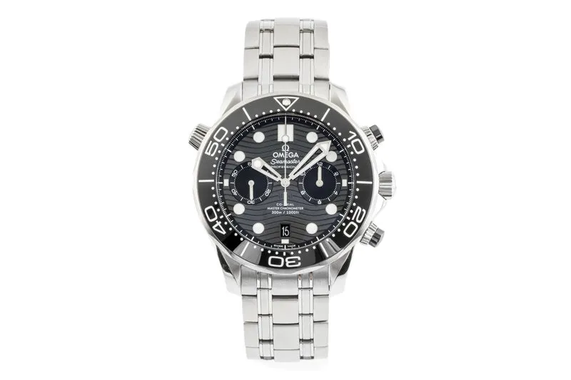 Omega Seamaster chronograph steel automatic men's watch 210.32.44.51.01.001 LP: 8700EUR [2303086]