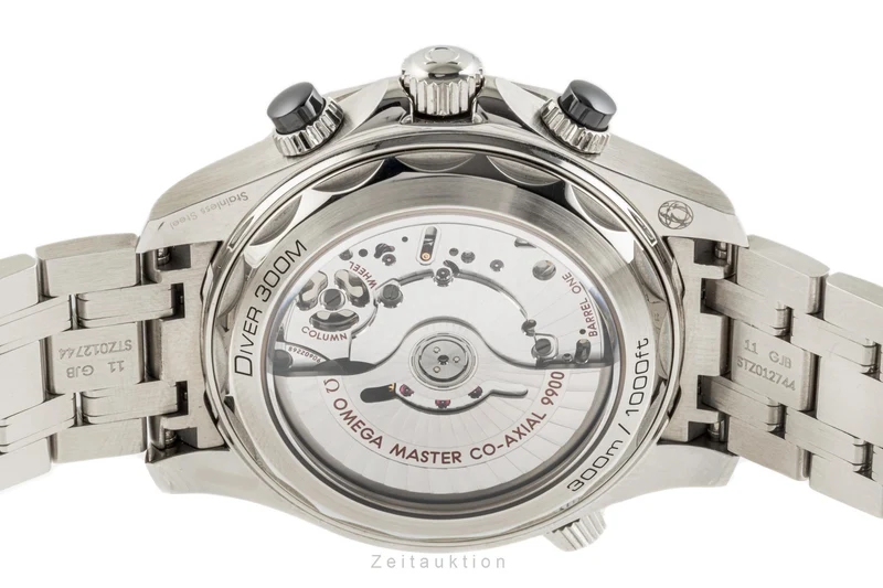 Omega Seamaster chronograph steel automatic men's watch 210.32.44.51.01.001 LP: 8700EUR [2303086]