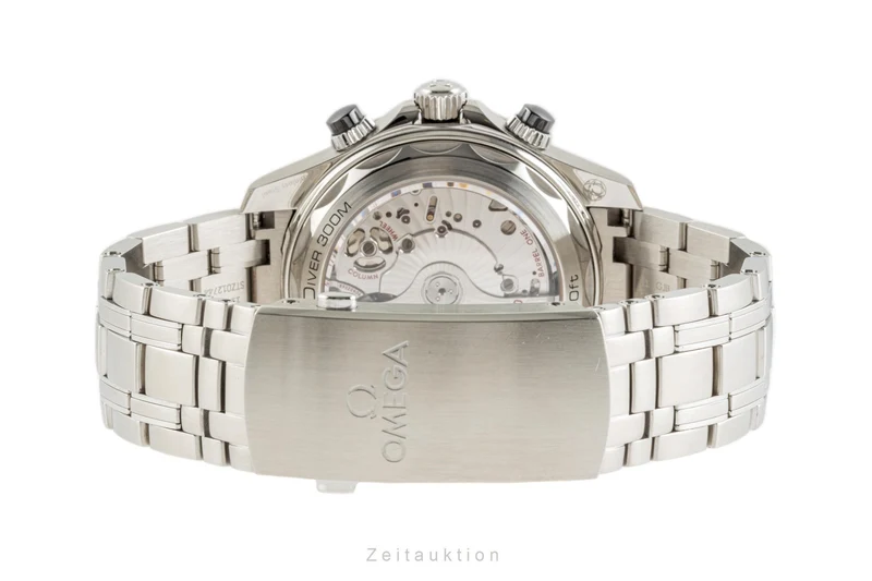Omega Seamaster chronograph steel automatic men's watch 210.32.44.51.01.001 LP: 8700EUR [2303086]