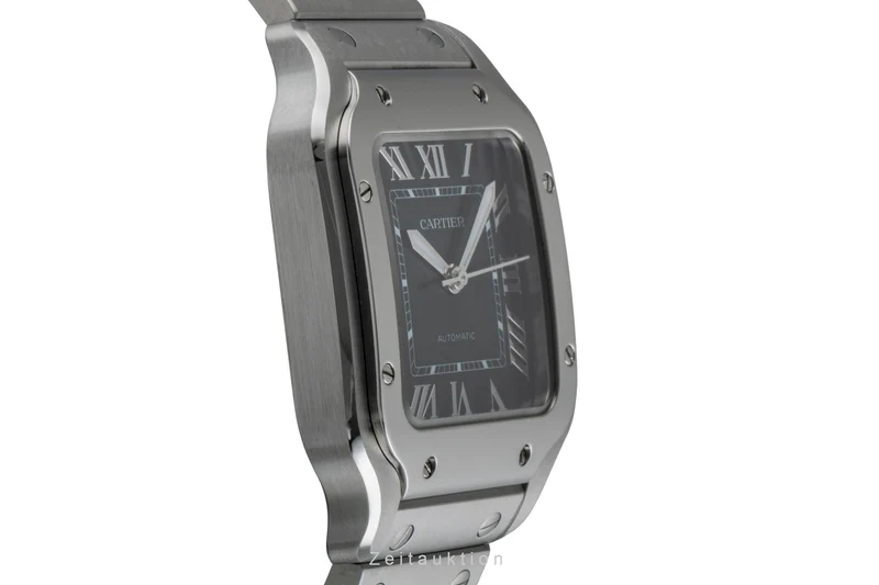 Cartier Santos steel automatic men's watch WSSA0061 LP: 8850EUR [2507164]