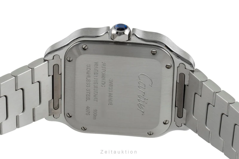 Cartier Santos steel automatic men's watch WSSA0061 LP: 8850EUR [2507164]