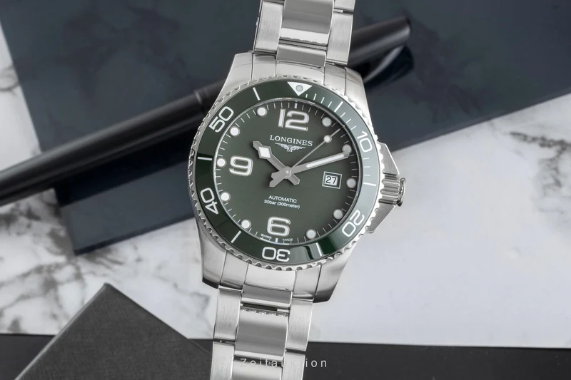 Longines Hydro Conquest steel automatic men's watch L3.782.4.06.6 [2506326]
