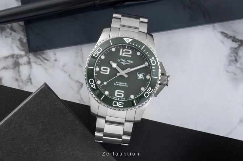 Longines Hydro Conquest steel automatic men's watch L3.782.4.06.6 [2506326]