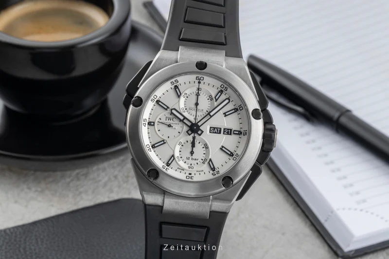 IWC Ingenieur chronograph titanium automatic men's watch IW386501 [2507161]