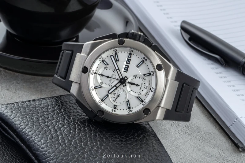 IWC Ingenieur chronograph titanium automatic men's watch IW386501 [2507161]