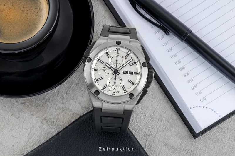 IWC Ingenieur chronograph titanium automatic men's watch IW386501 [2507161]