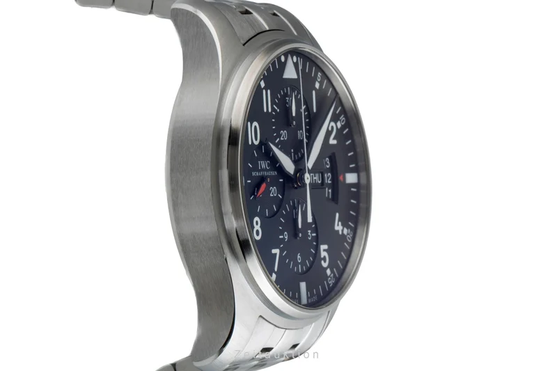 IWC Fliegerchronograph chronograph steel automatic men's watch IW377701 [2507056]