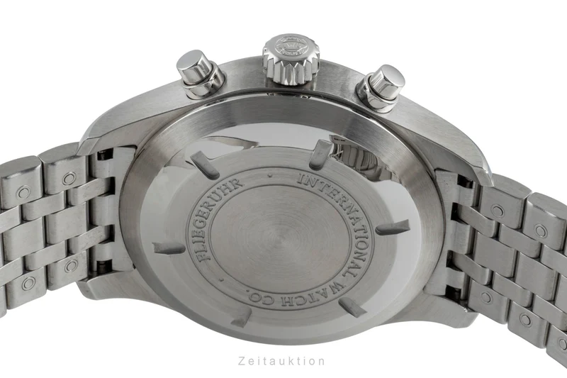 IWC Fliegerchronograph chronograph steel automatic men's watch IW377701 [2507056]