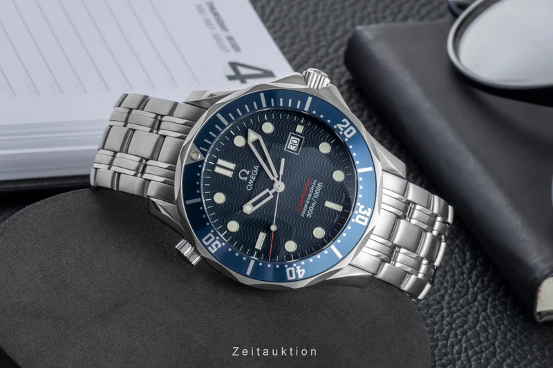Omega Seamaster steel quartz men's watch 2221.80.00 [2506734]