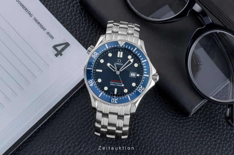 Omega Seamaster steel quartz men's watch 2221.80.00 [2506734]