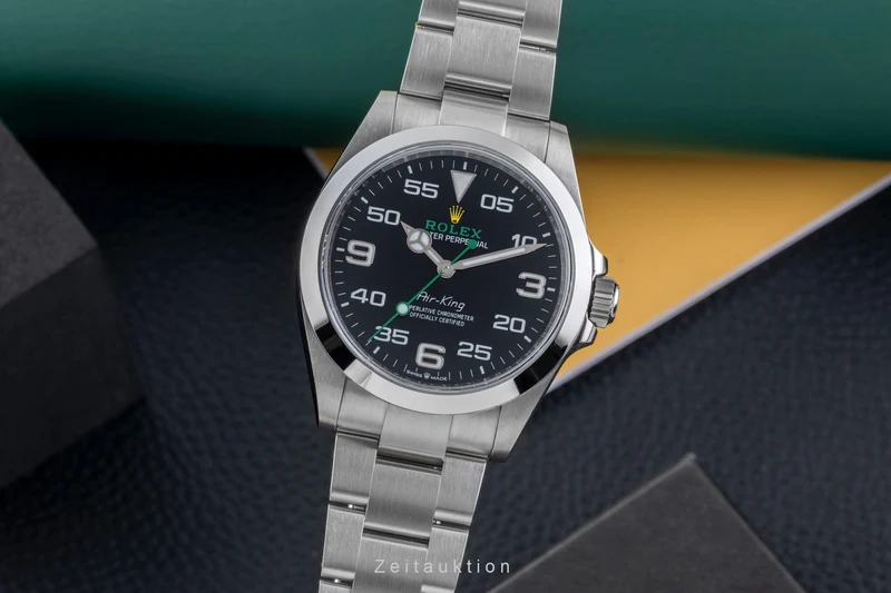 Rolex Air King steel automatic men's watch 126900 [2507542]