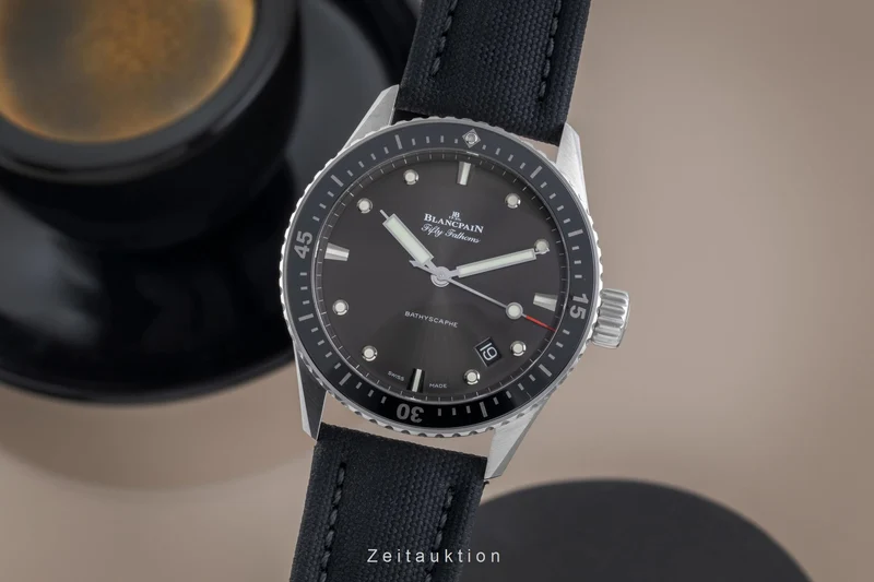 Blancpain Fifty Fathoms steel automatic men's watch 5000 1110 B52A LP: 12050EUR [2507523]