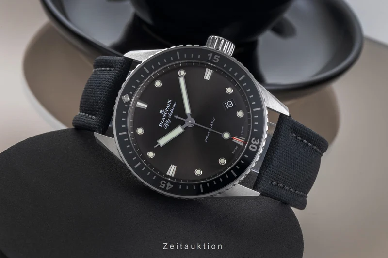 Blancpain Fifty Fathoms steel automatic men's watch 5000 1110 B52A LP: 12050EUR [2507523]