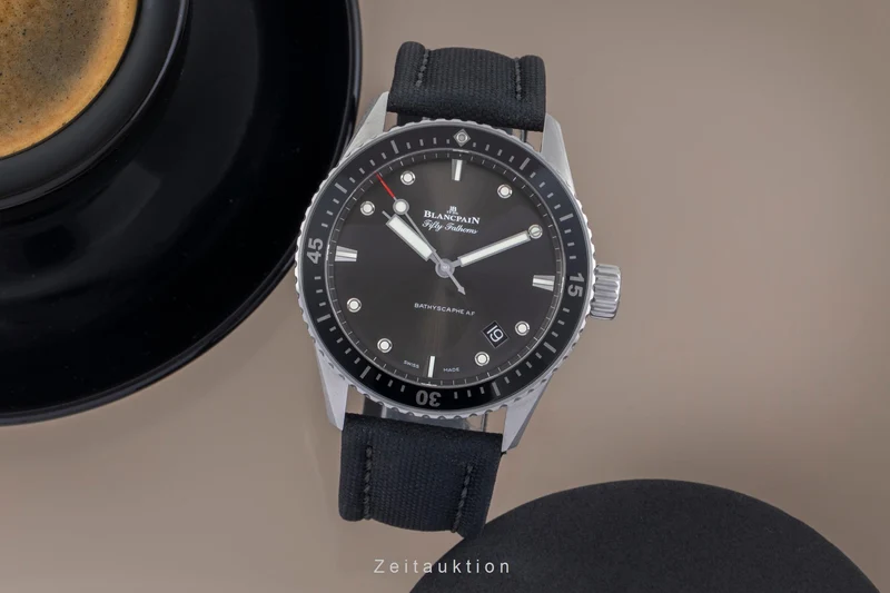 Blancpain Fifty Fathoms steel automatic men's watch 5000 1110 B52A LP: 12050EUR [2507523]