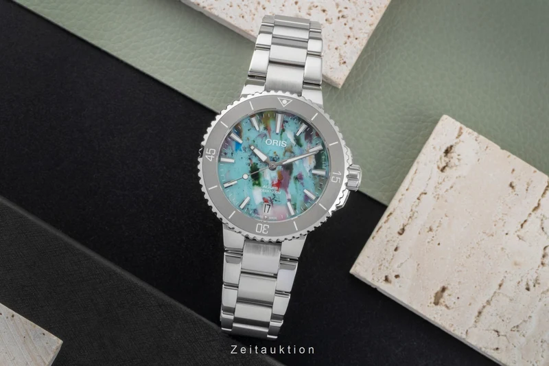 Oris Aquis Date steel automatic unisex 01 733 7770 4150-Set [2507293]