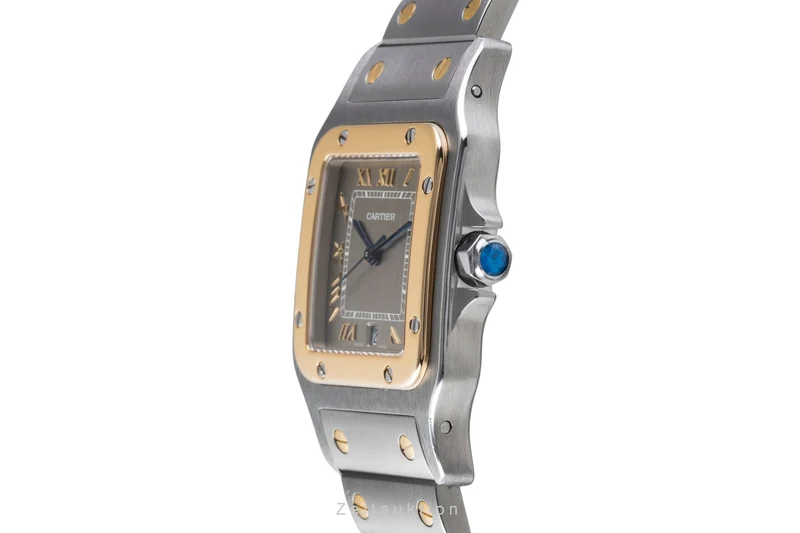 Cartier Santos steel / gold quartz unisex 1566 [2507215]