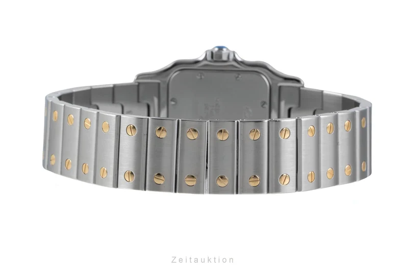 Cartier Santos steel / gold quartz unisex 1566 [2507215]