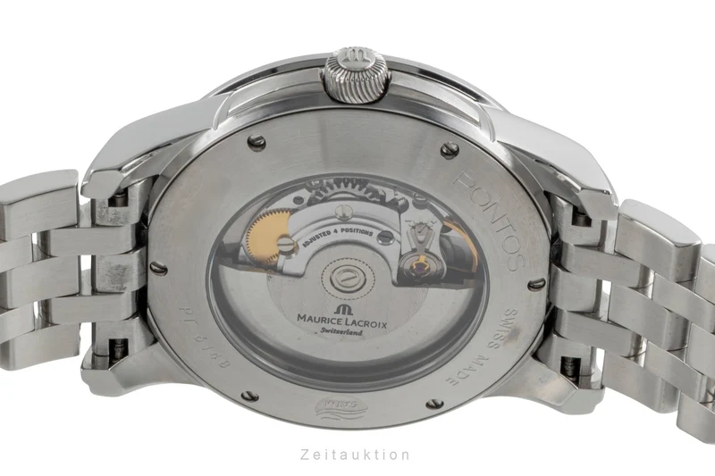 Maurice Lacroix Pontos steel automatic men's watch PT6148 [2506983]