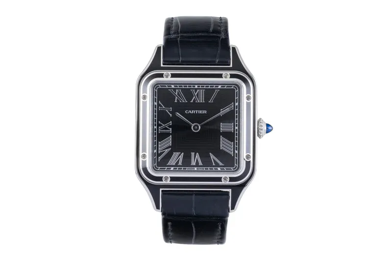 Cartier Santos Dumont steel manual winding men's watch WSSA0046 [2506349]