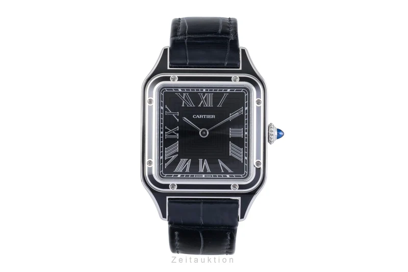Cartier Santos Dumont steel manual winding men's watch WSSA0046 [2506349]