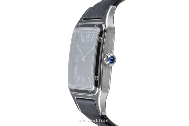 Cartier Santos Dumont steel manual winding men's watch WSSA0046 [2506349]