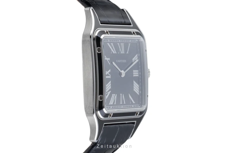 Cartier Santos Dumont steel manual winding men's watch WSSA0046 [2506349]